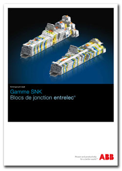 Nouveau Catalogue Blocs De Jonction Entrelec Gamme Snk D Abb Batinfo