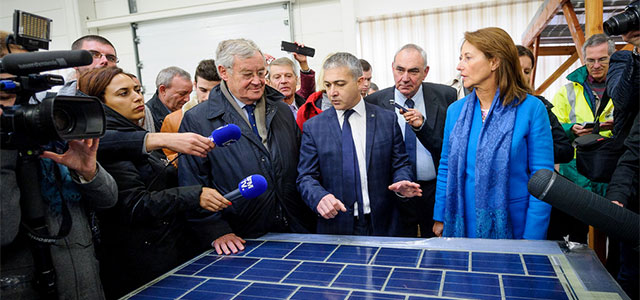 Les travaux de la première route solaire dans l'Orne ont commencés hier - © Ministère de l'Environnement