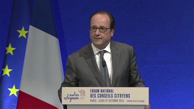François Hollande annonce un milliard d'euros supplémentaires pour la rénovation urbaine - © Élysée
