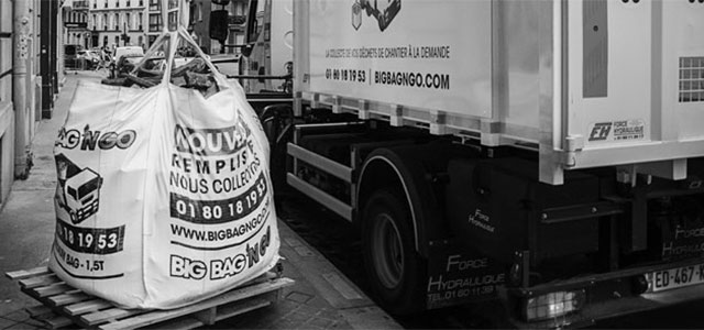 Big Bag 'N Go : la collecte de déchets de chantier à la demande - © Big Bag 'N Go