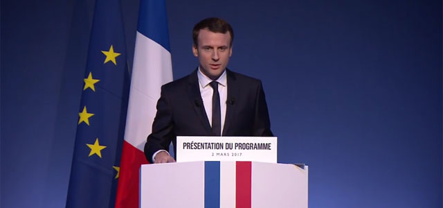 Emmanuel Macron dévoile les principales mesures de son programme - © En marche