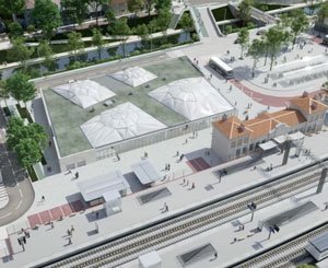 La future gare Sevran–Livry