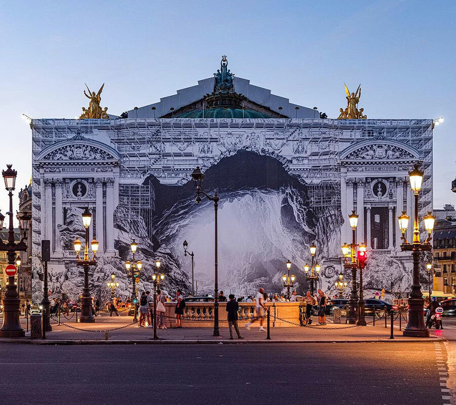 Façade du Palais Garnier à Paris - © Opéra de Paris via réseau X