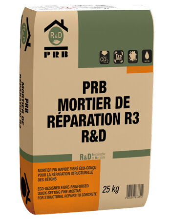 PRB mortier de réparation R3 R&D © PRB