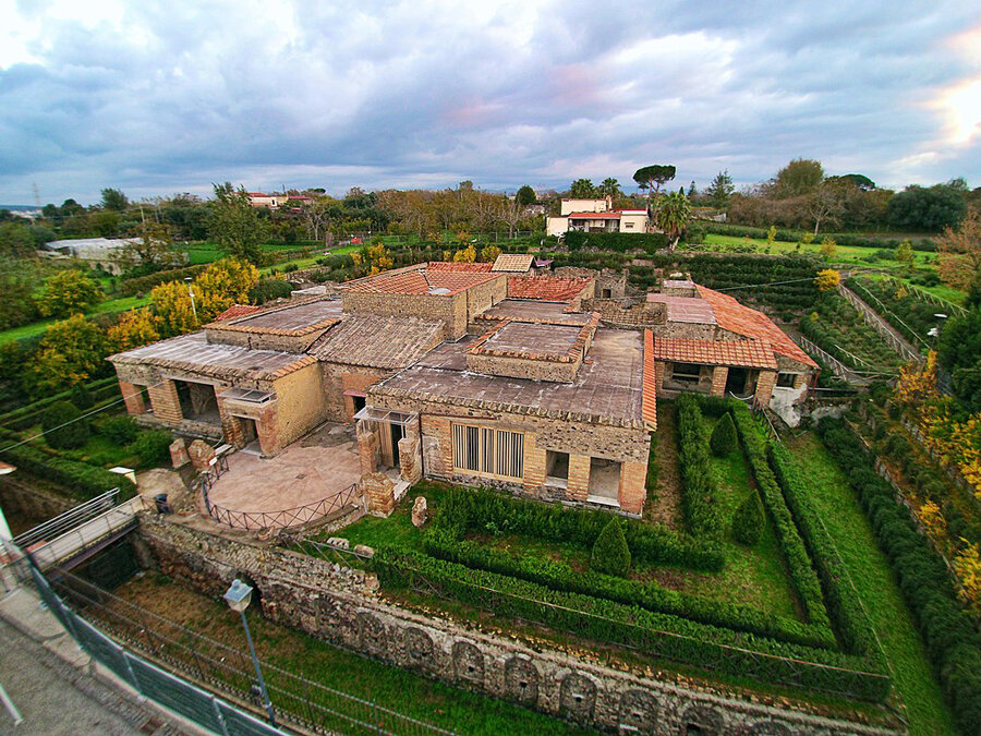 Villa des Mystères, Pompéi, Italie © ElfQrin via Wikimedia Commons - Licence Creative Commons