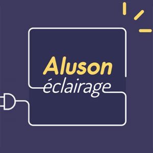Aluson lighting: Logo