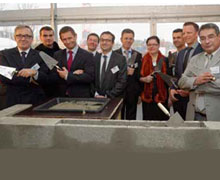 Zehnder Group France pose la 1ère pierre de ses futurs siège, centre de formation et espace d’exposition