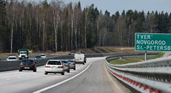 Moscou-Saint-Pétersbourg autoroute, Vinci