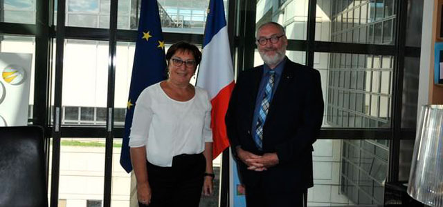 Martine Pinville et Patrick Liébus - ©CAPEB 
