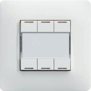 La gamme essensya est désormais disponible en version tebis. © Hager