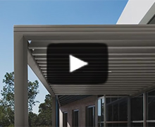 Toiture BSO&Pergola Wallis&Outdoor : Etude du CSTB à la soufflerie climatique Jules Verne