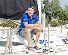 Eclisse France embarque avec Martin Le Pape pour La Solitaire du Figaro
