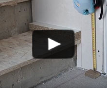 Plinthe Syntesis : Installation d'une cloison en plaques de plâtre