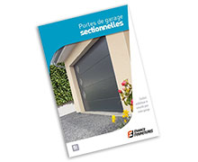 France Fermeture présente sa nouvelle brochure portes de garage sectionnelles