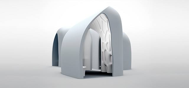 Dassault Systèmes et XtreeE dévoilent l'avenir de la construction durable avec le premier « pavillon » imprimé en 3D en Europe - © Dassault Systèmes