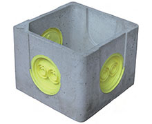 Sebico présente Epers : une boite béton à opercules pour eaux pluviales et réseaux secs