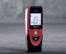 Leica Disto™ D1, la mesure au laser professionnelle pour tous