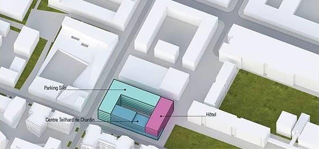 L'EPA Paris-Saclay lance un concours de maîtrise d'œuvre architecturale pour la réalisation d'un parking silo - © EPA Paris Saclay