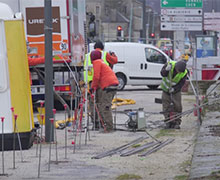 Uretek sécurise le quai de la Divette à Cherbourg