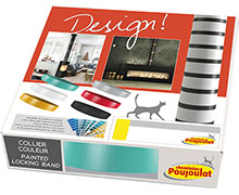 Cheminées Poujoulat lance des colliers de couleur pour les conduits de raccordement