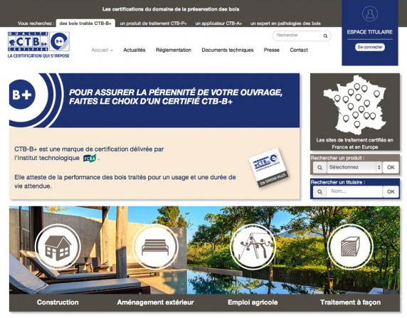 Un nouveau site internet pour CTB-B+ - © FCBA