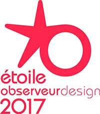 Leborgne reçoit l'Étoile de l'Observeur du design 2017