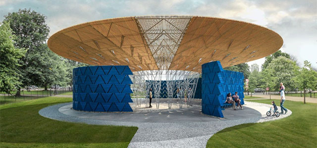 Le Burkinabè Diébédo Francis Kéré va créer un pavillon à Hyde Park - © Kéré Architecture