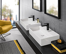 Le style urbain s’invite dans la salle de bains avec la nouvelle vasque Memento 2.0 Villeroy & Boch