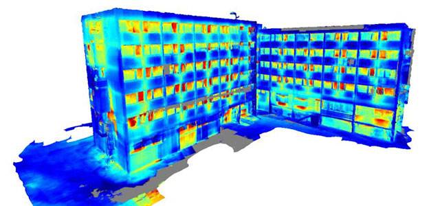 Le modèle 3D thermique, un outil inédit au service des professionnels de l’immobilier et du bâtiment - © Parrot