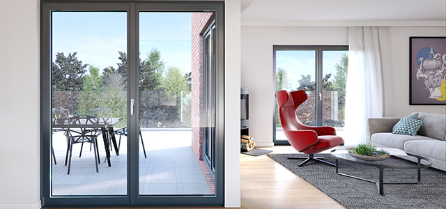 Fenêtre PIXEL : Un nouveau profilé au design 100 % contemporain pour une luminosité exceptionnelle - © Oknoplast
