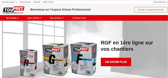 Toupret accélère la digitalisation de sa marque et présente son nouveau site internet - © Toupret
