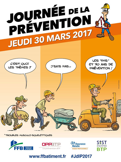 Le 30 MARS 2017 : une journée dediée a la prévention partout en France - © FFB