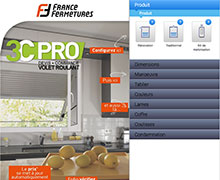 France Fermetures lance 3C PRO, un configurateur en ligne pour volets roulants et battants