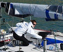 Eclisse France soutient le skipper Cécile Laguette à la voile en 2017
