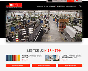 Mermet dévoile un nouveau site internet