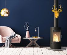 Régul'art, le nouveau régulateur de tirage design signé Cheminées Poujoulat