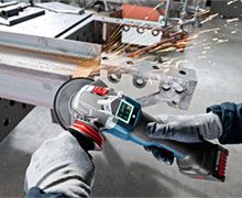 Bosch lance les premières meuleuses angulaires connectées