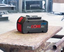 Plus de puissance avec la batterie haute performance ProCORE 18V 7.0 Ah