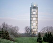 La construction de la tour radar de Paris-Saclay, primée lors du premier Trophée Béton pro
