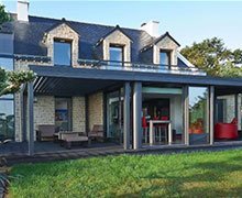 Réalisation d'un ensemble Véranda-Pergola dans le Morbihan