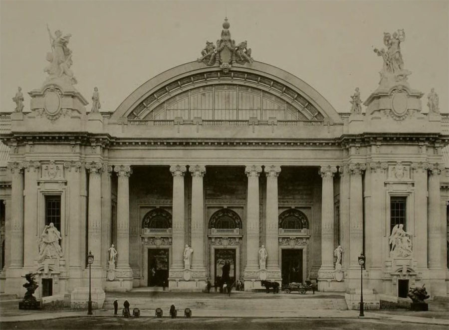 « Le Grand Palais » / PHOTO / SOURCE © ARCHIVES NATIONALES / 1900