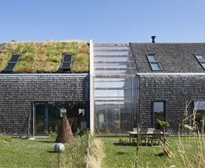 Les Pieds Verts, new bioclimatic collective housing located in Erdeven
