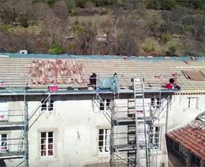 Rénovation du Domaine des Courmettes avec la solution d’isolation TRISO-SUPER 12 BOOST’R’