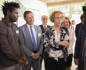 Muriel Pénicaud visite un CFA du BTP et participe à une table ronde sur l'apprentissage
