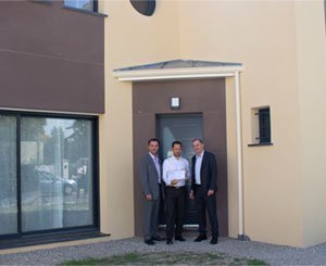 1ère maison NF Habitat HQE™ et E+C- d’Île-de-France signée Maisons Berval et certifiée par Céquami