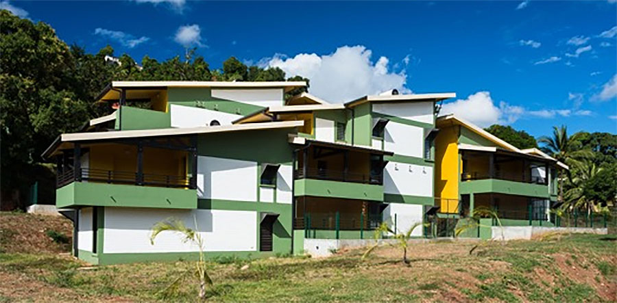 Logements Société immobilière de Mayotte - © Dominique Tessier, Architecte