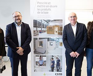 Tipee et le CSTB inaugurent la plateforme de formation à la mise en œuvre des produits de la baie