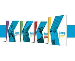 Plaquiste Plafiste, Maçon, Façadier, Étancheur, à chacun son nouveau catalogue Knauf 2019