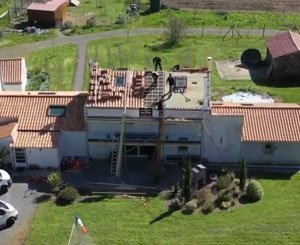Rénovation d'une toiture à volige avec l'isolant alvéolaire BOOST’R HYBRIDs en Vendée
