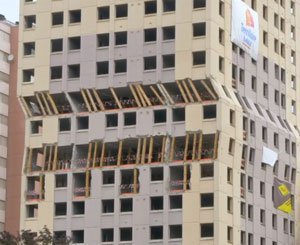 Déconstruction par vérinage à Belfort